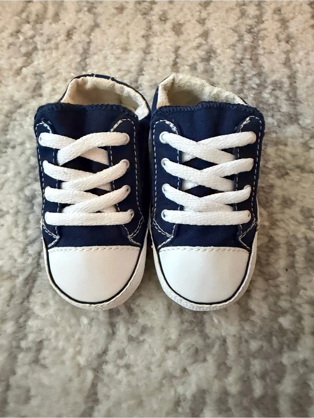 Converse Chuck Taylor All Star First Star Navy Baby Size 4